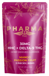 HHC/D9 Mango Passionfruit Gummies